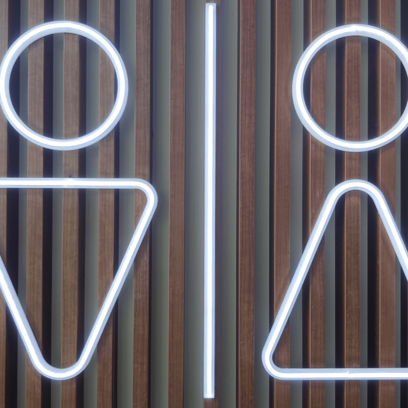 Havaalanında Bir Tuvalet 